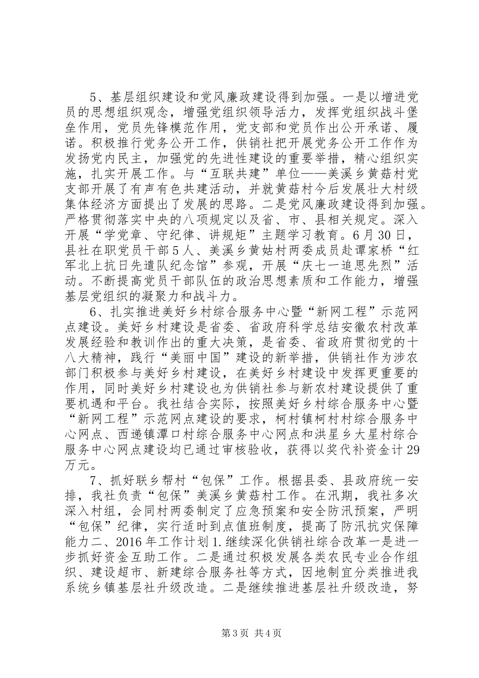 乡镇供销社年度农资工作总结_第3页