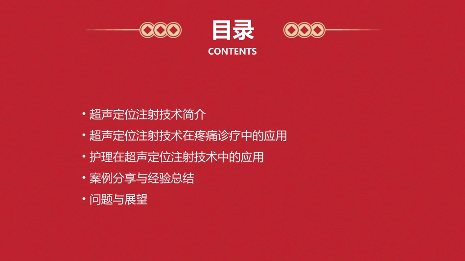 超声定位注射技术在疼痛诊疗中应用护理课件_第2页