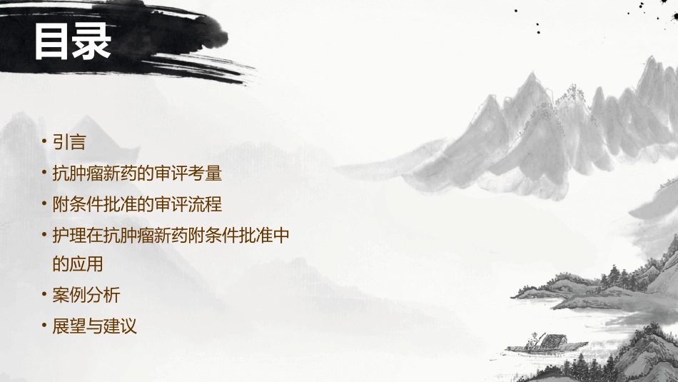 2021抗肿瘤新药附条件批准的审评考量护理课件_第2页