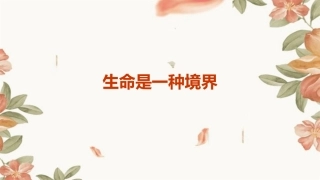 生命是一种境界课件