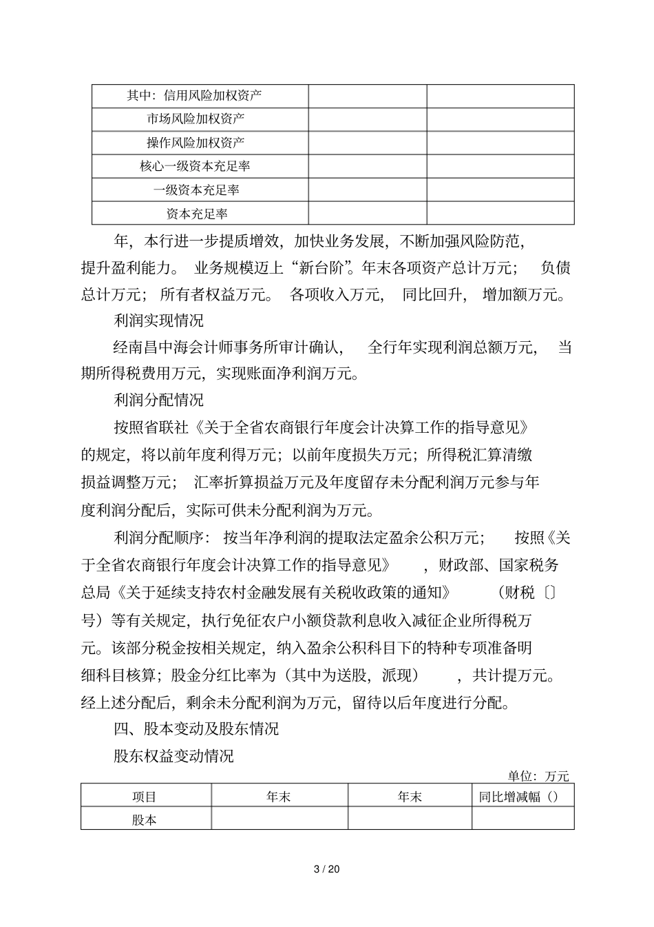 新余农商银行年信息披露报告_第3页