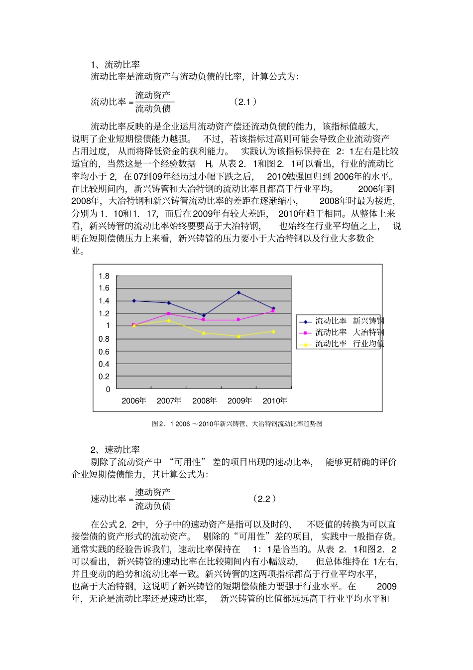 新兴铸管股份有限公司财务报表分析_第2页