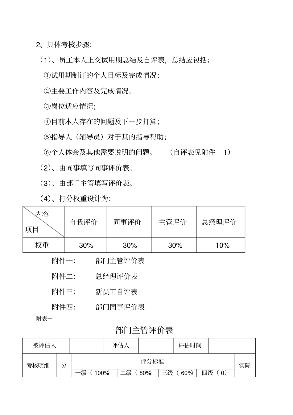 新员工考核方案_第2页