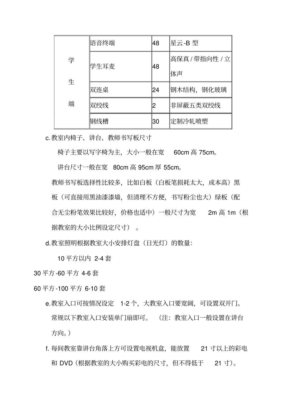 新学校校区装修详细说明_第3页