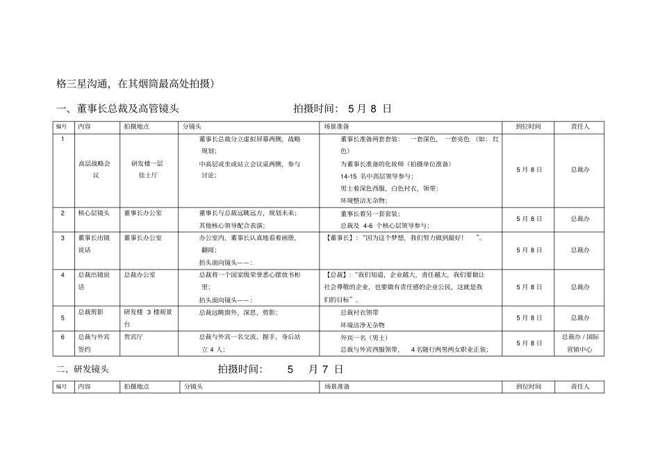 新宣传片拍摄计划_第3页