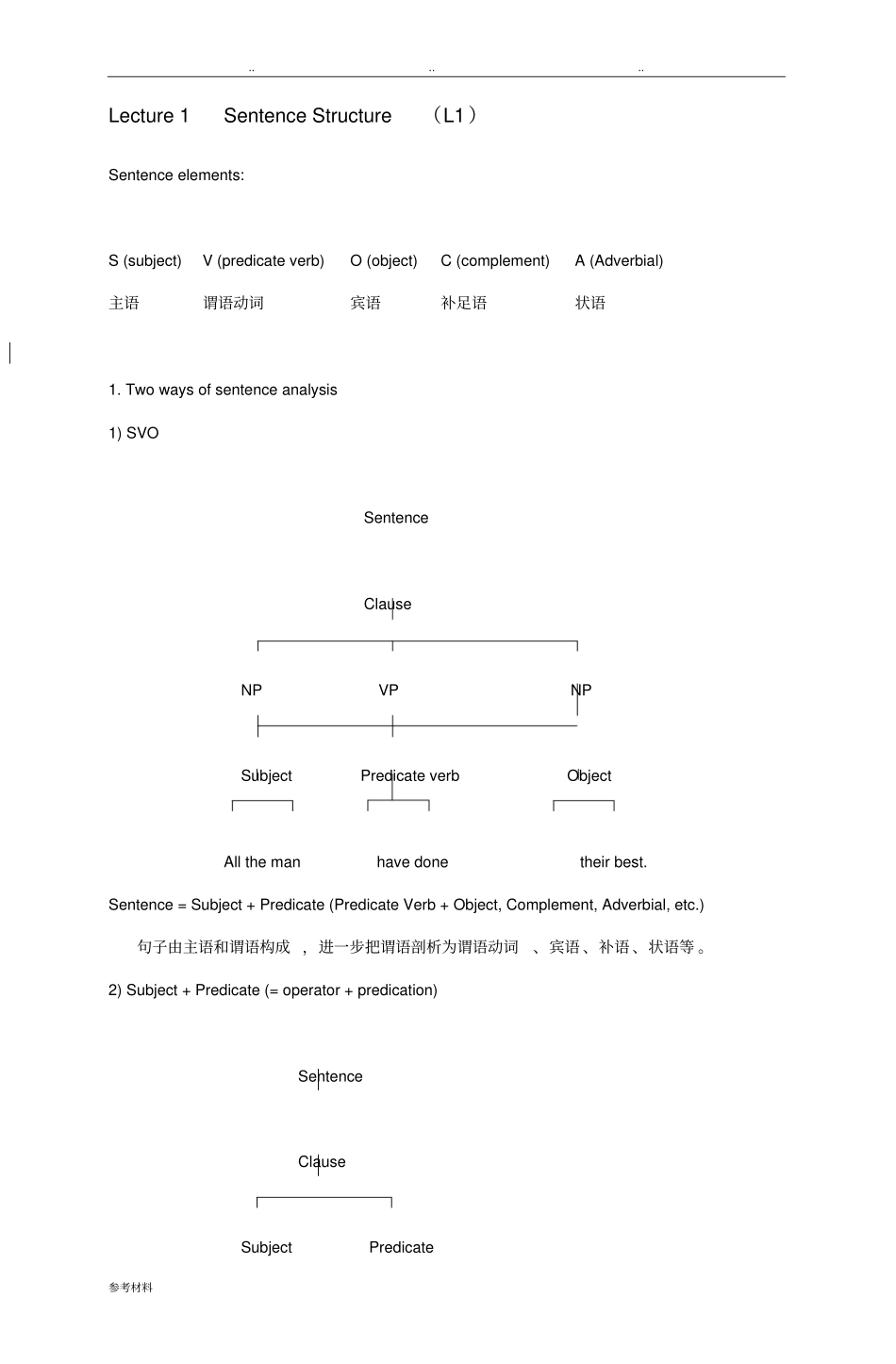 新编英语语法教程主要章节语法术语_第3页