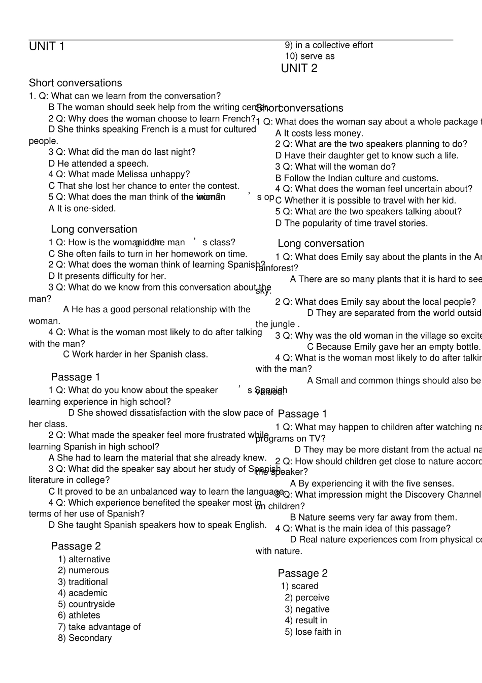 新视野大学英语视听说教程第三版第2册_第1页