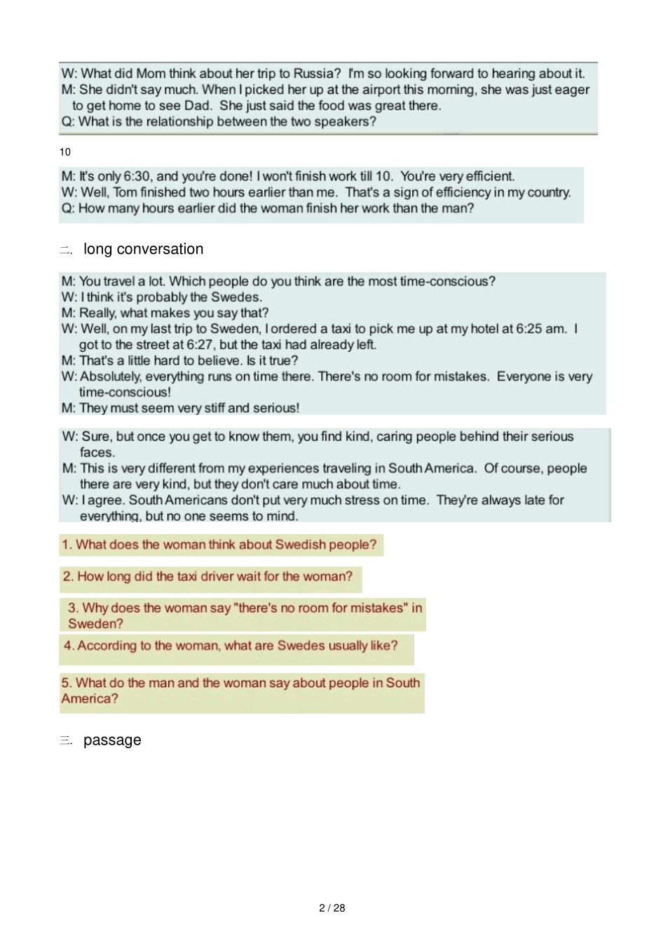 新视野大学英语听说教程2第二版听力原文及标准答案10全_第2页