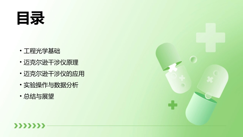 工程光学迈克尔逊干涉仪课件_第2页