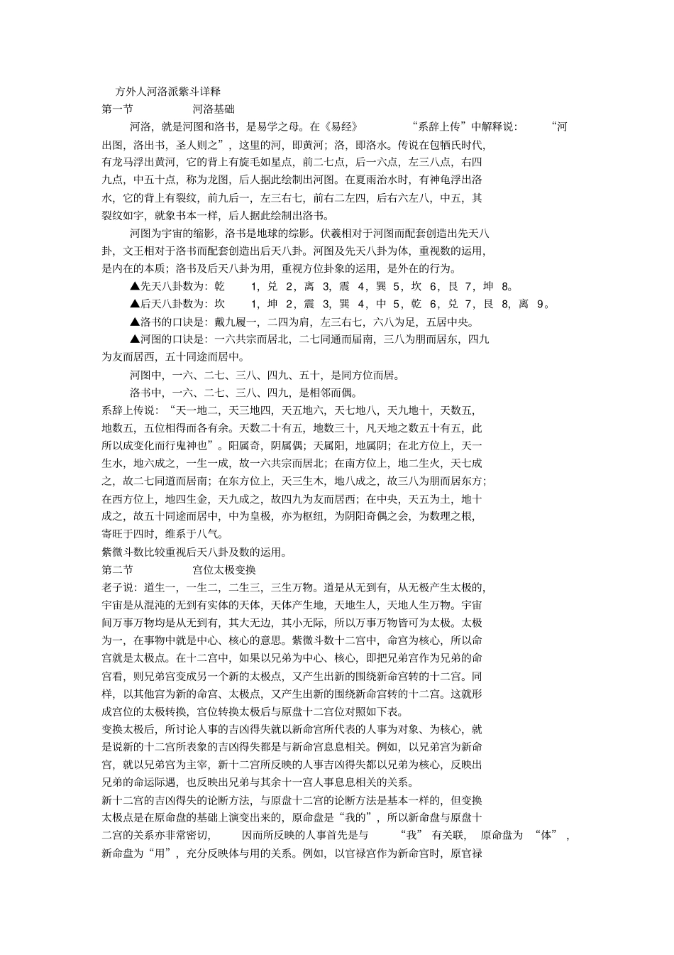 方外人河洛派紫斗详释_第1页