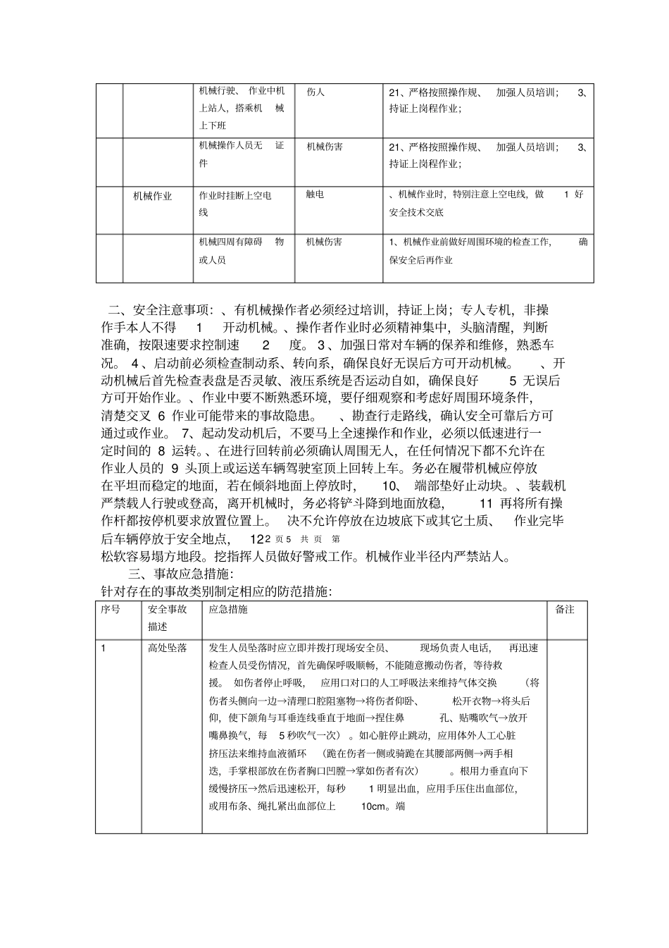 施工安全风险告知书厂内机动车辆驾驶员_第2页