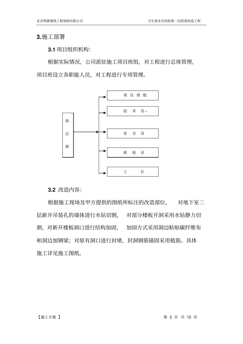 施工方案植筋、楼板水钻切割、粘贴碳纤维布讲解_第2页