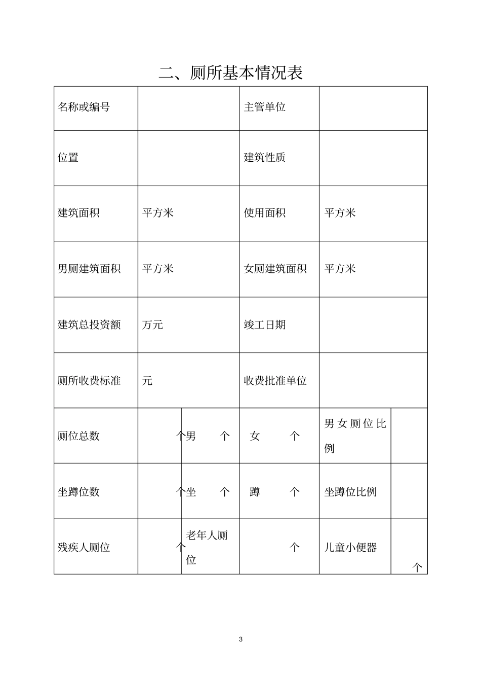 旅游厕所等级评定检查报告书_第3页