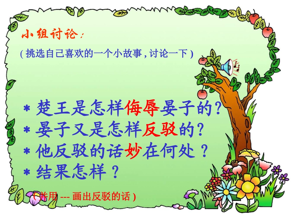 《晏子使楚》演示课件 (2)_第3页