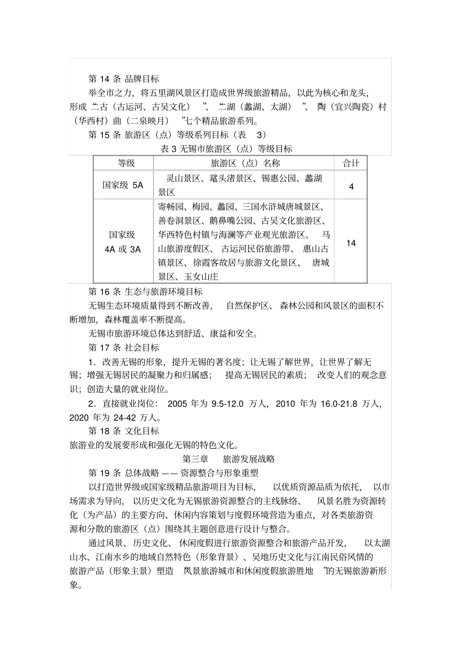 无锡旅游发展总体规划_第3页