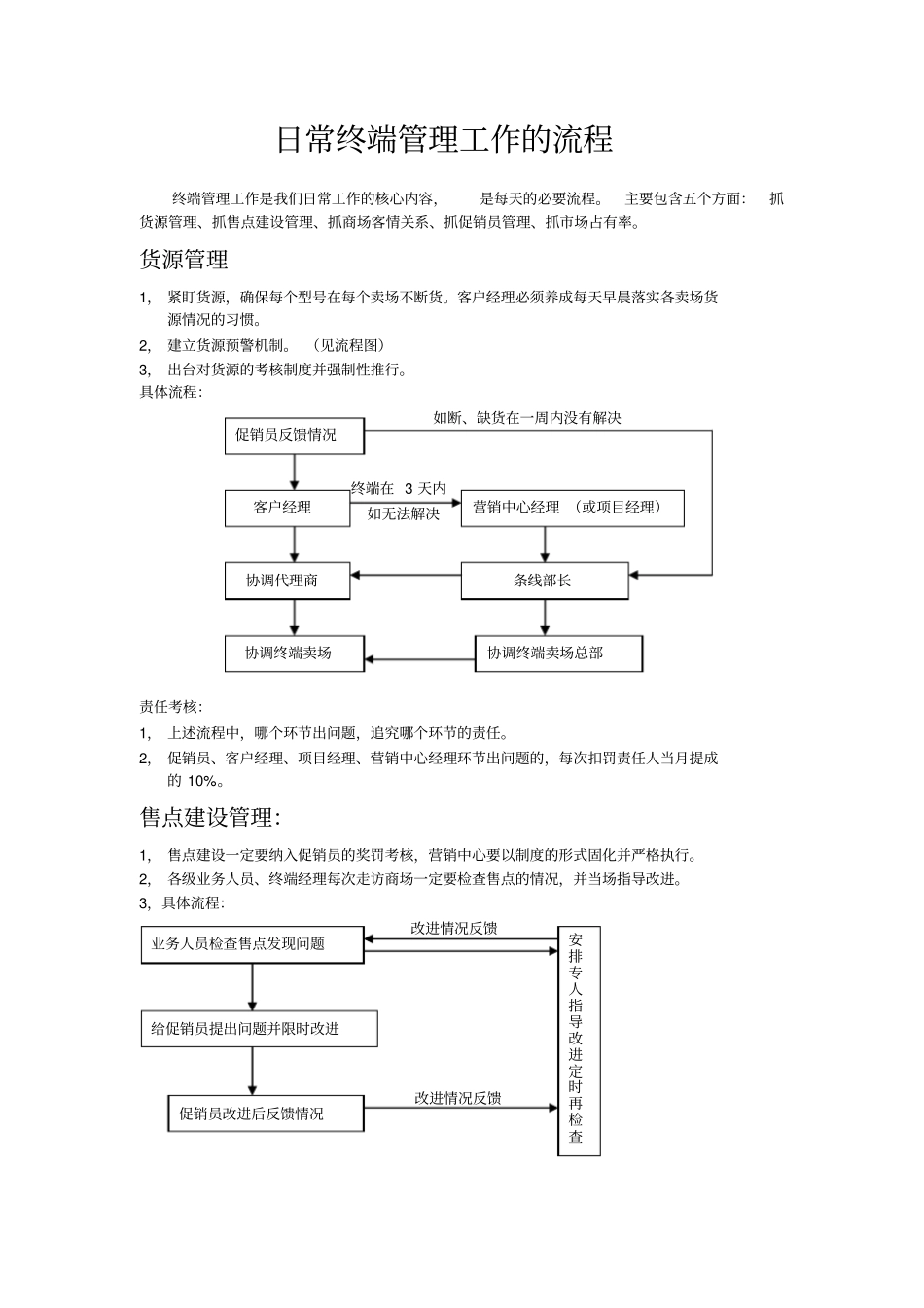 日常终端管理工作的流程_第1页