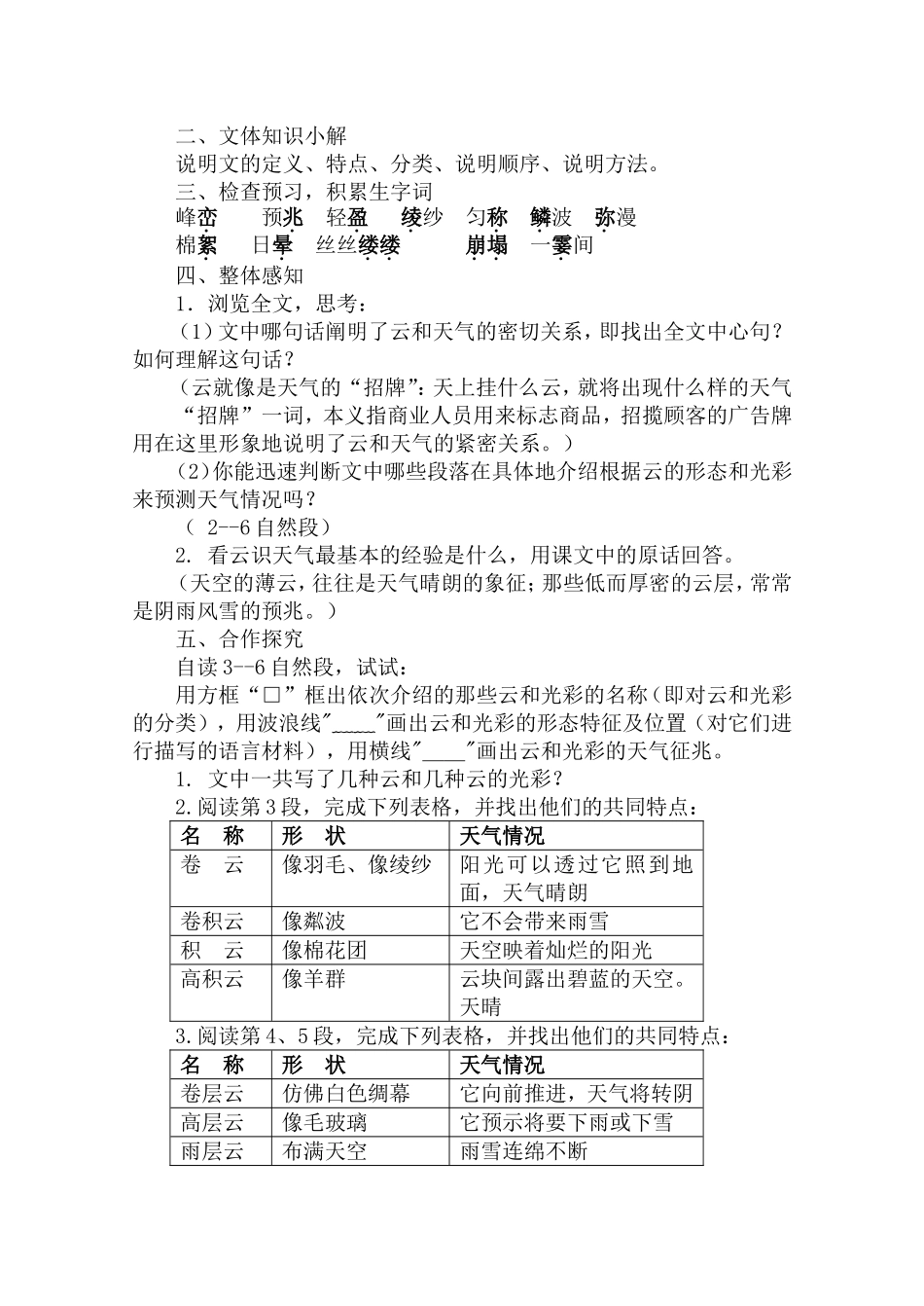 安娜—看云识天气公开课教案_第2页