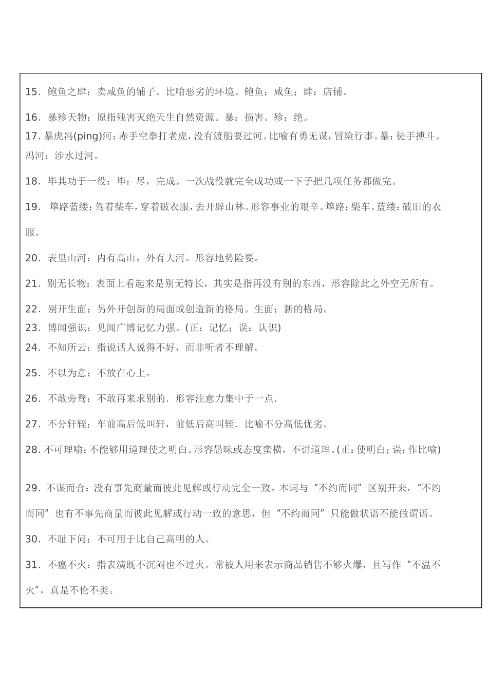 最容易用错成语_第2页