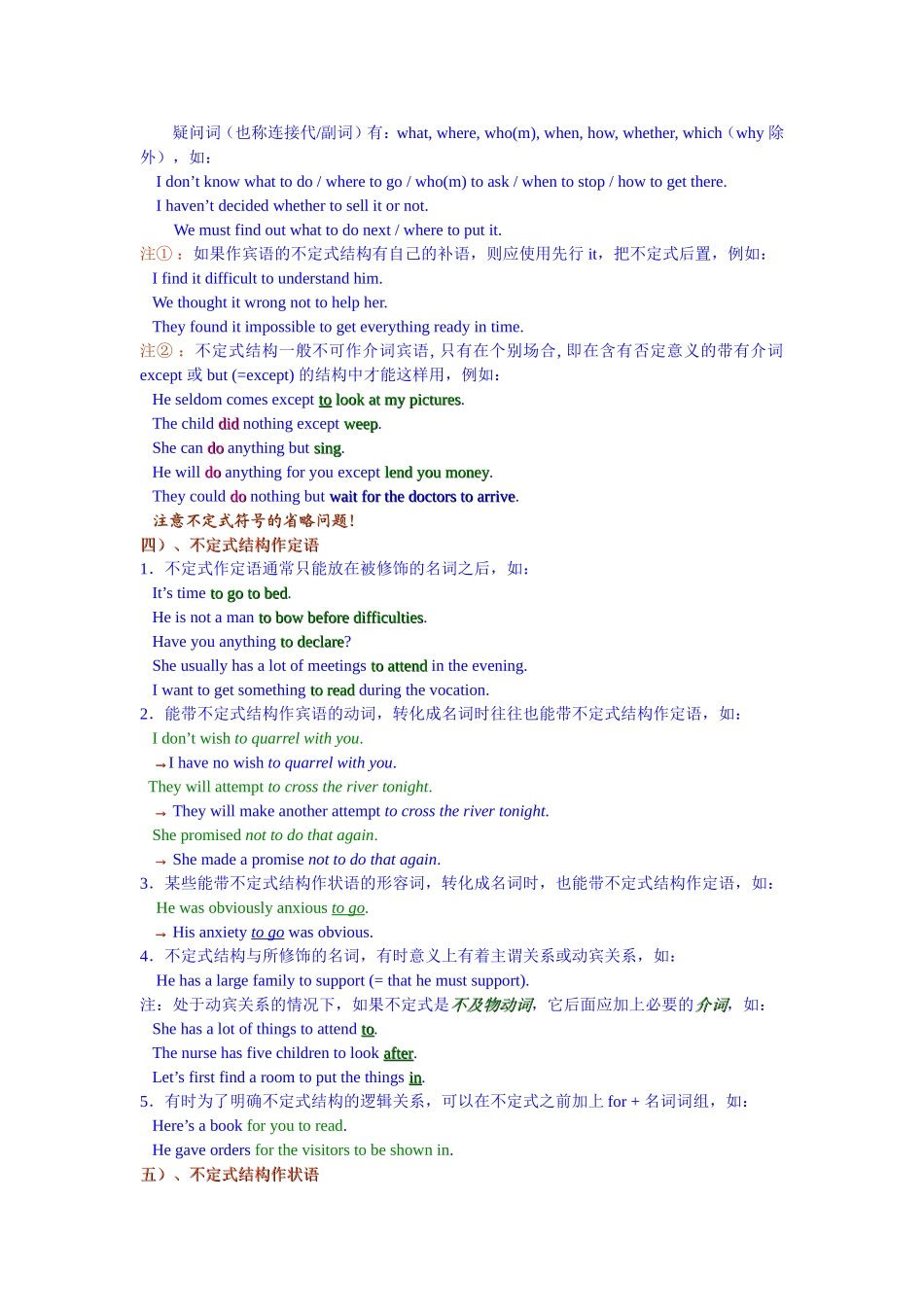 高中英语非谓语动词详解_第2页