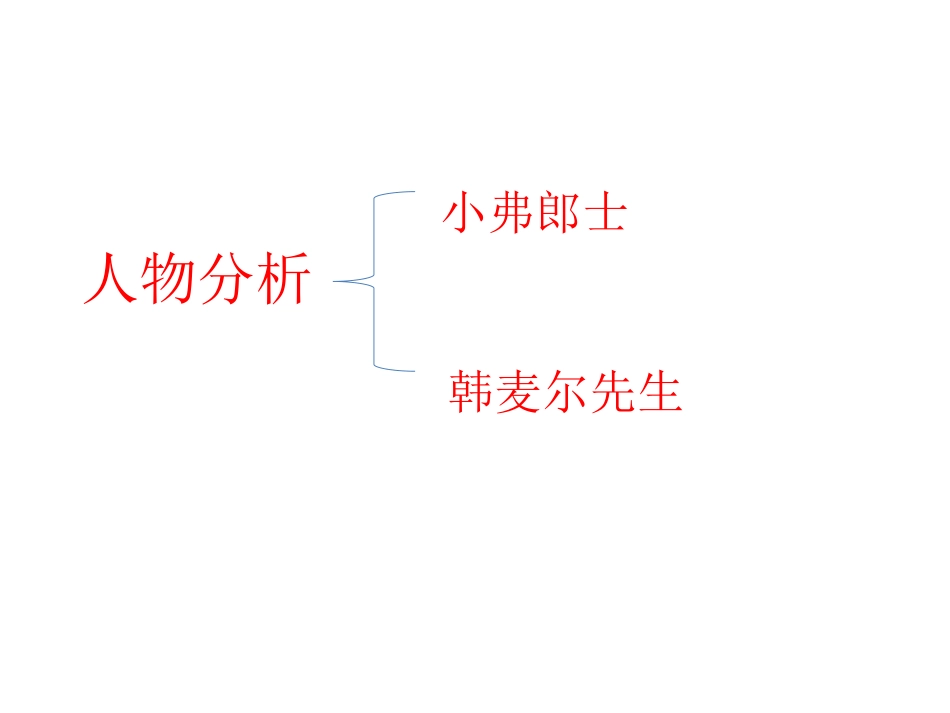 《最后一课》形象分析_第1页