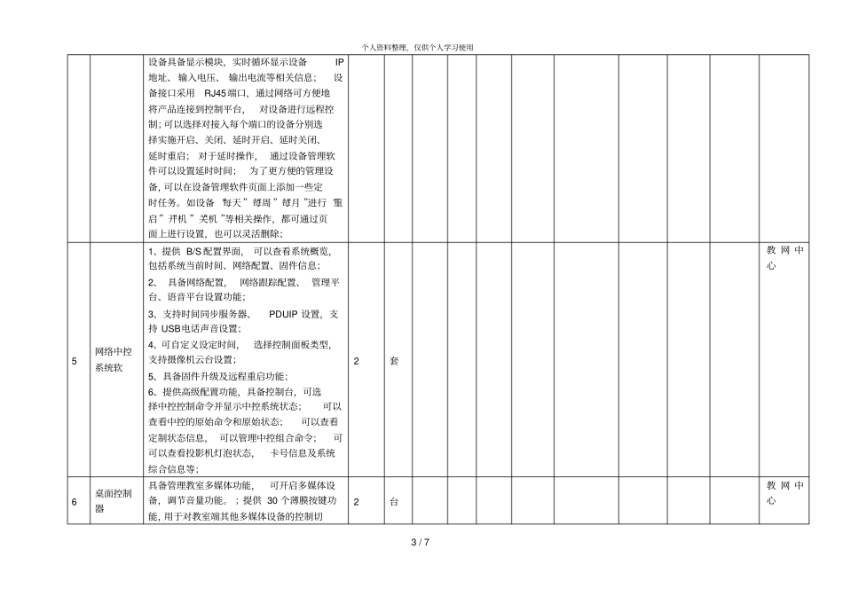 昆明理工大学自行采购项目询价表设备1001_第3页