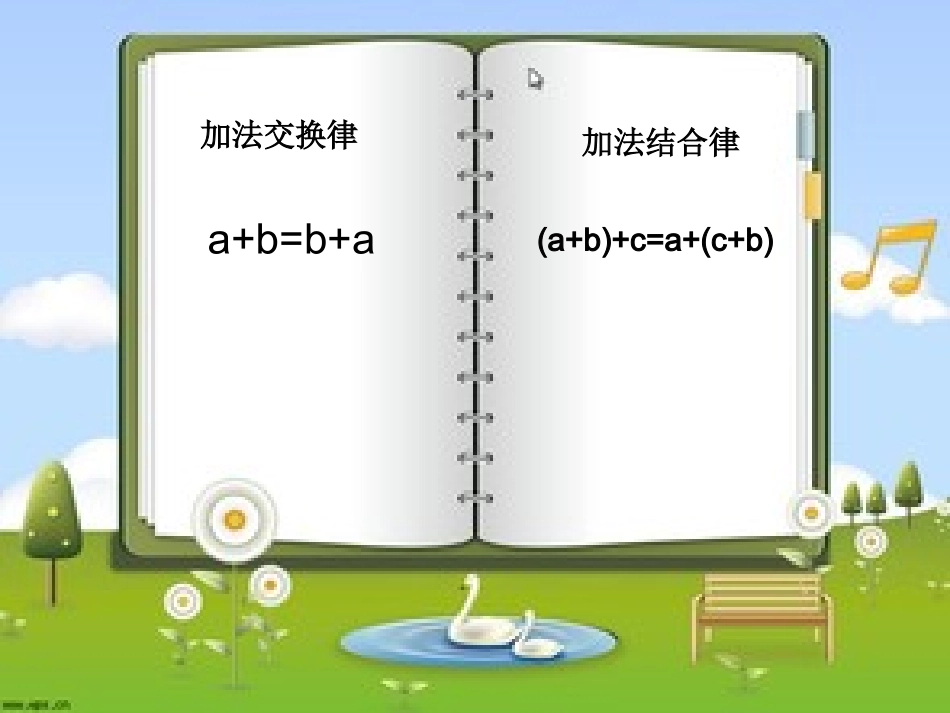 整数加法运算定律推广到小数加法_第3页