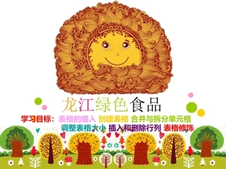 龙江绿色食品第一课时