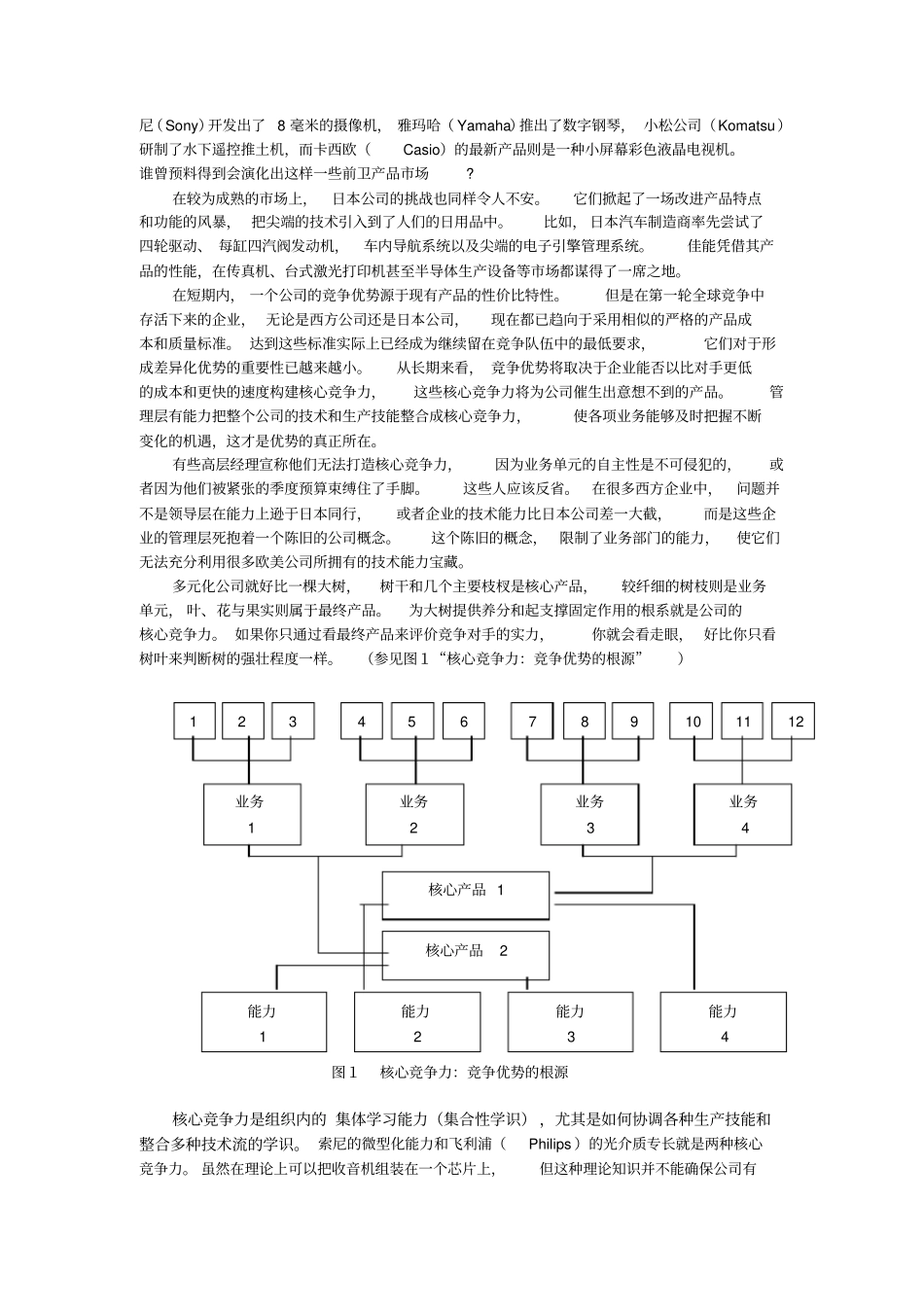普拉哈拉德哈梅尔公司的核心竞争力_第3页