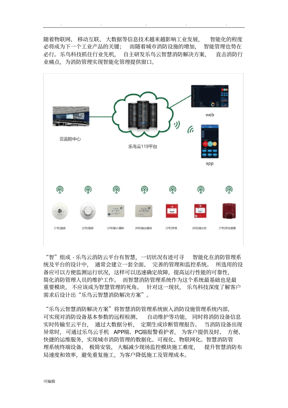 智慧消防项目解决方案直击消防痛点_第1页