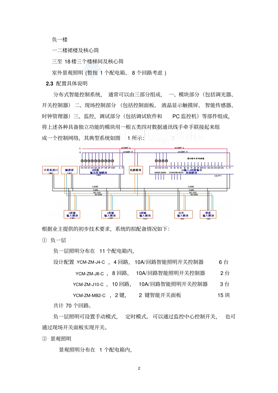 智能照明设计方案_第2页