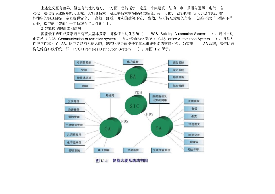 智能楼宇弱电方案综述_第2页