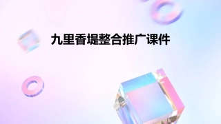 九里香堤整合推广课件