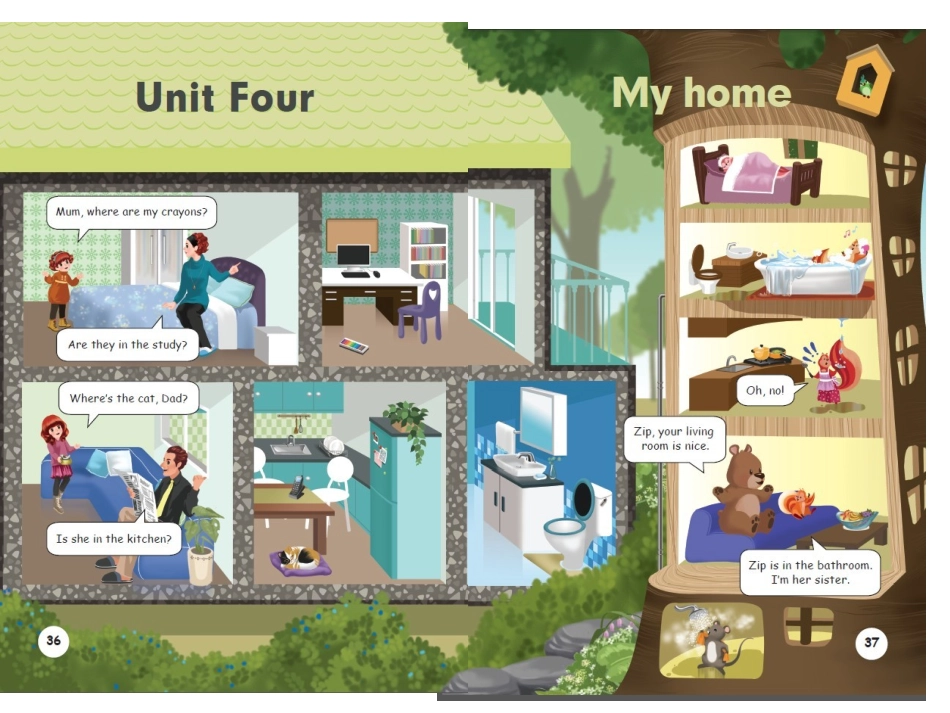 人教版四年级英语上册：Unit4MyHome课件【1】_第2页