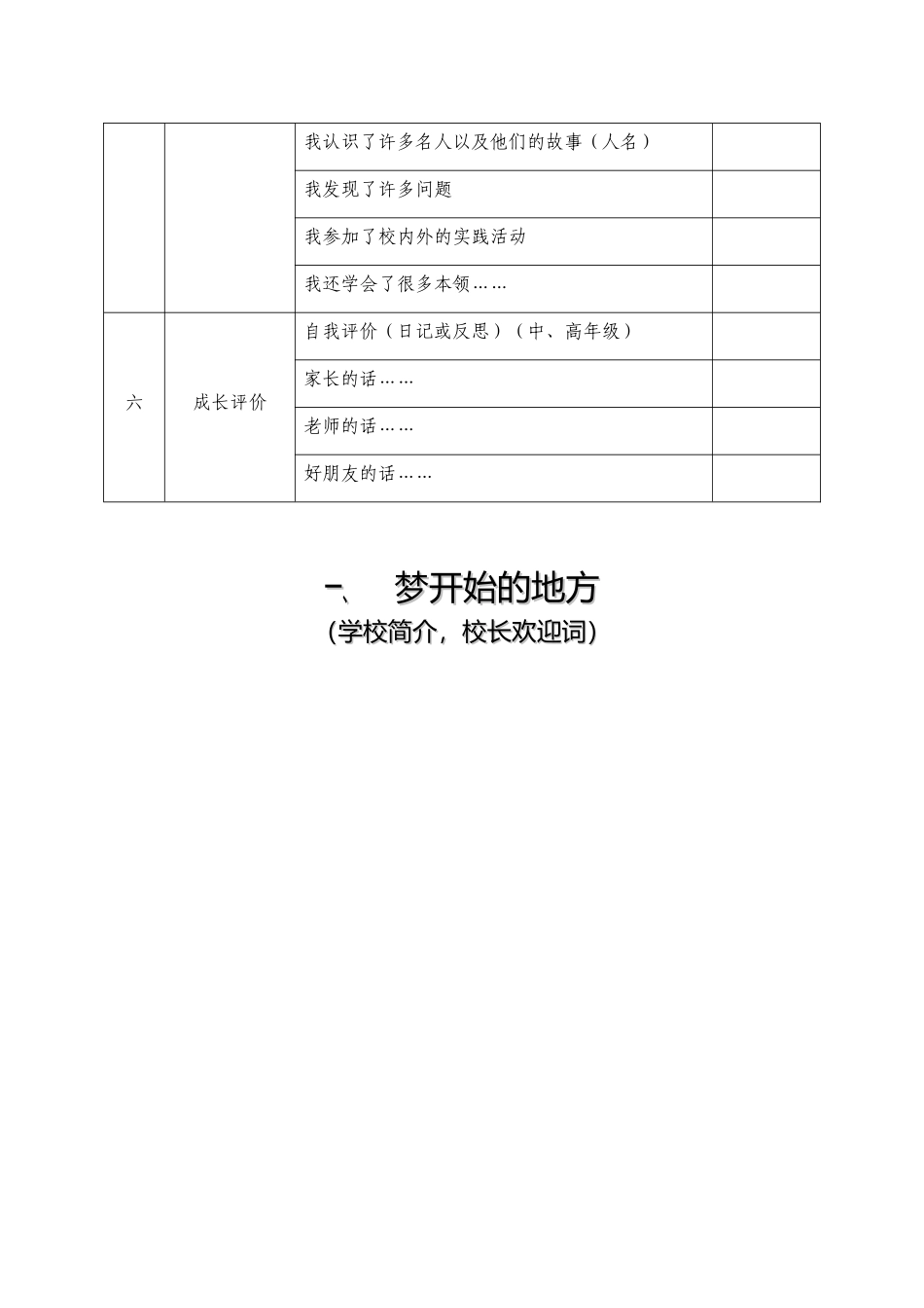 小学生成长档案袋MicrosoftOfficeWord97-2003文档_第2页