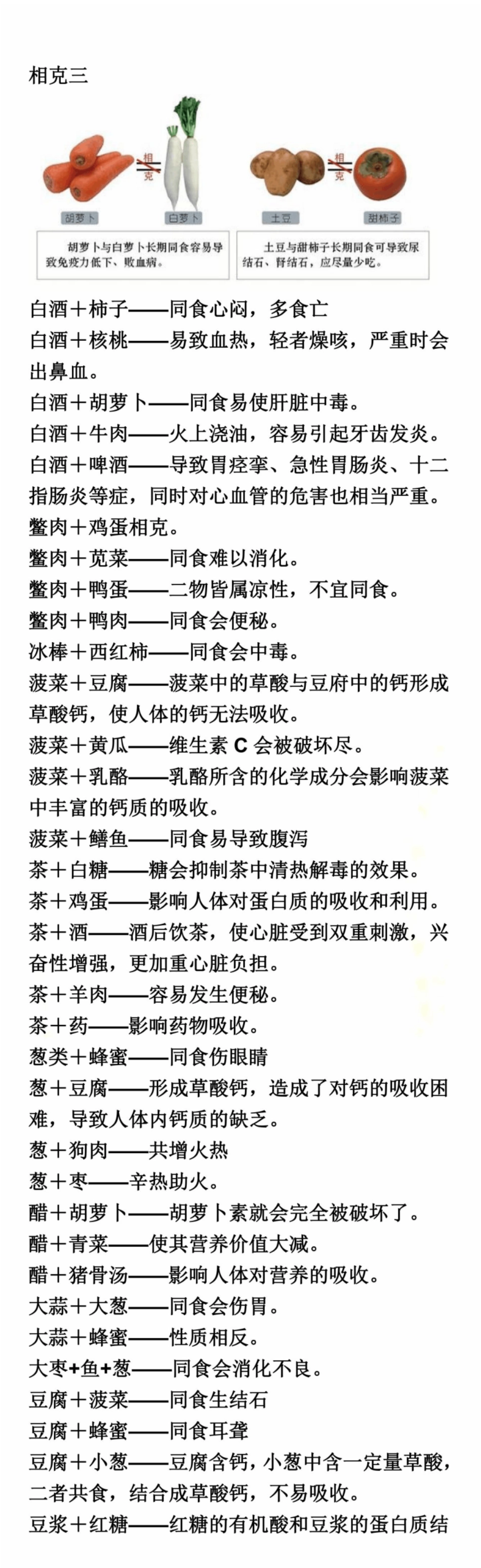 最全食物相生相克大全_第3页