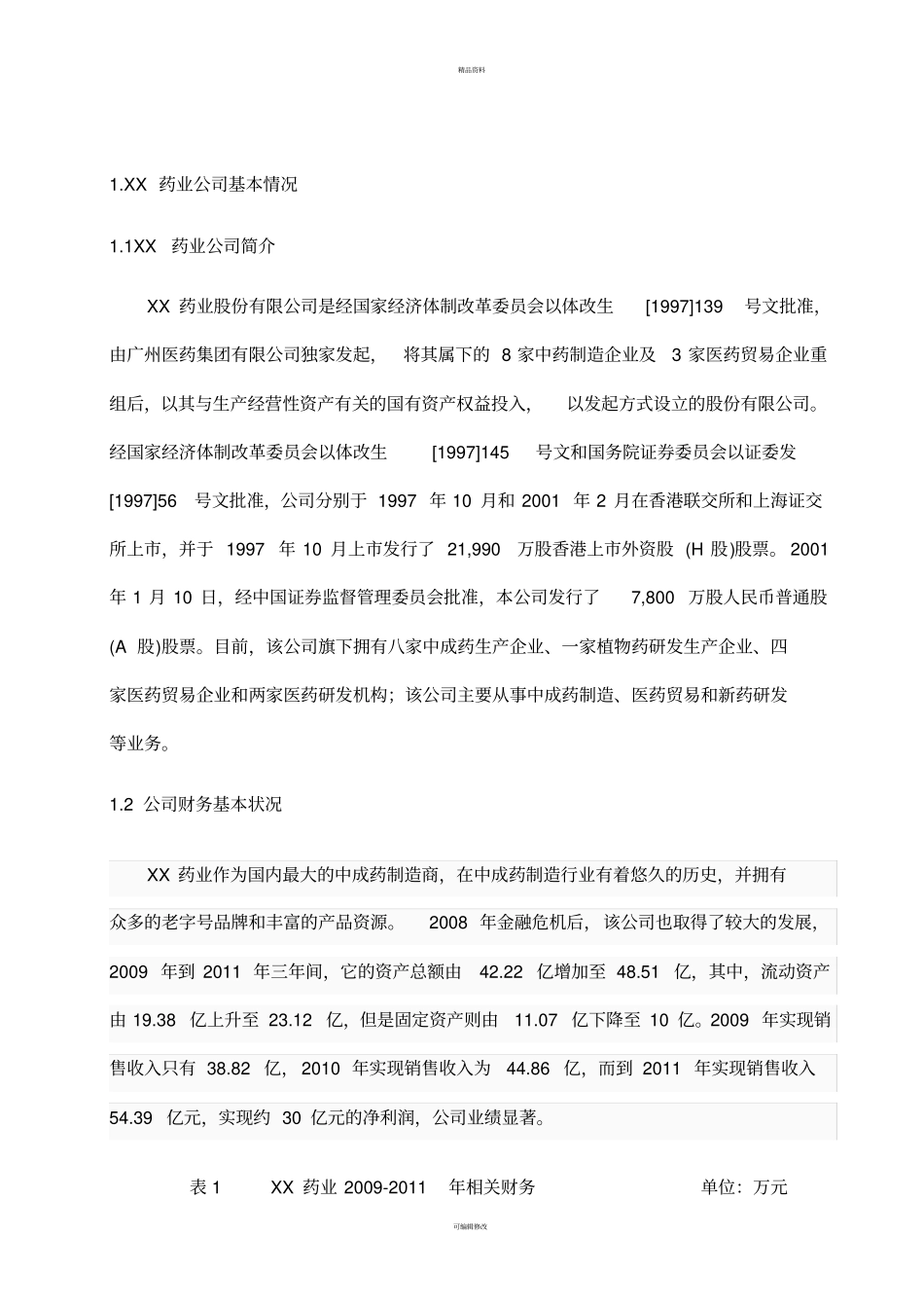 最完整的财务报表分析报告_第2页