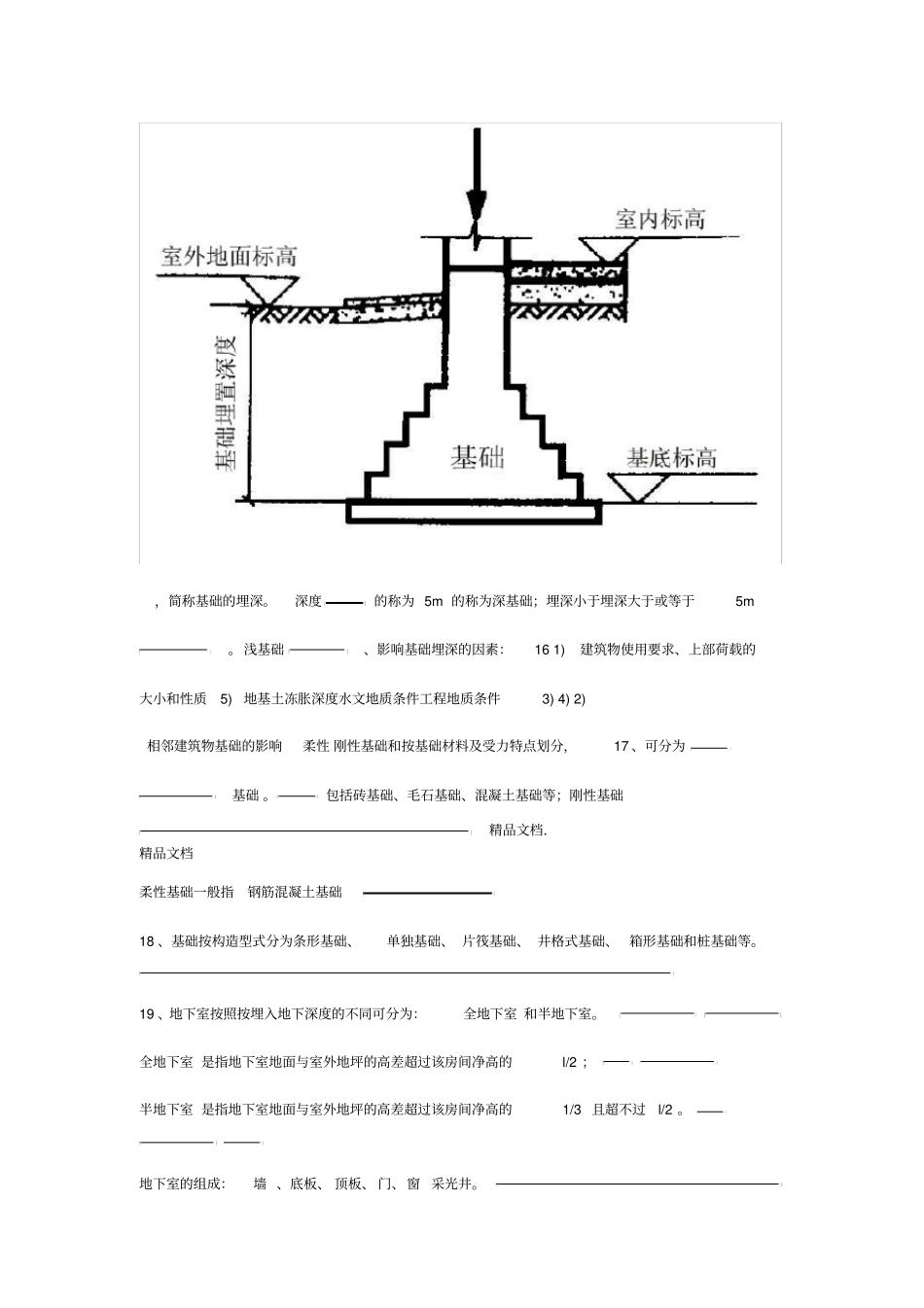 最新房屋建筑工程概论房屋建筑构造自考08984复习资料_第3页