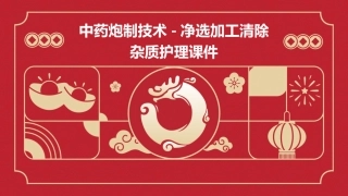 中药炮制技术 净选加工清除杂质护理课件