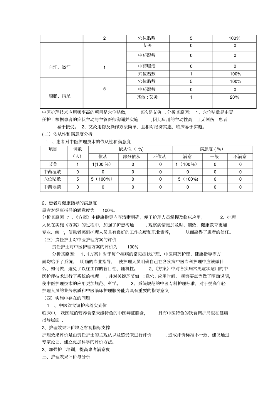 最新肺胀中医护理方案护理总结分析报告_第3页