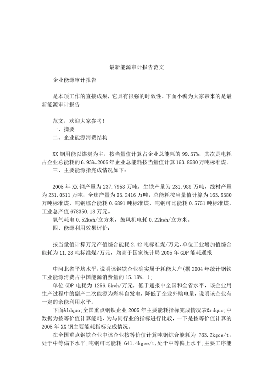 最新能源审计报告范文_第1页