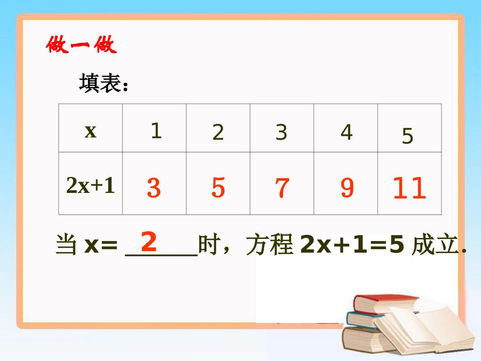 《一元一次方程》第二课时参考课件_第3页