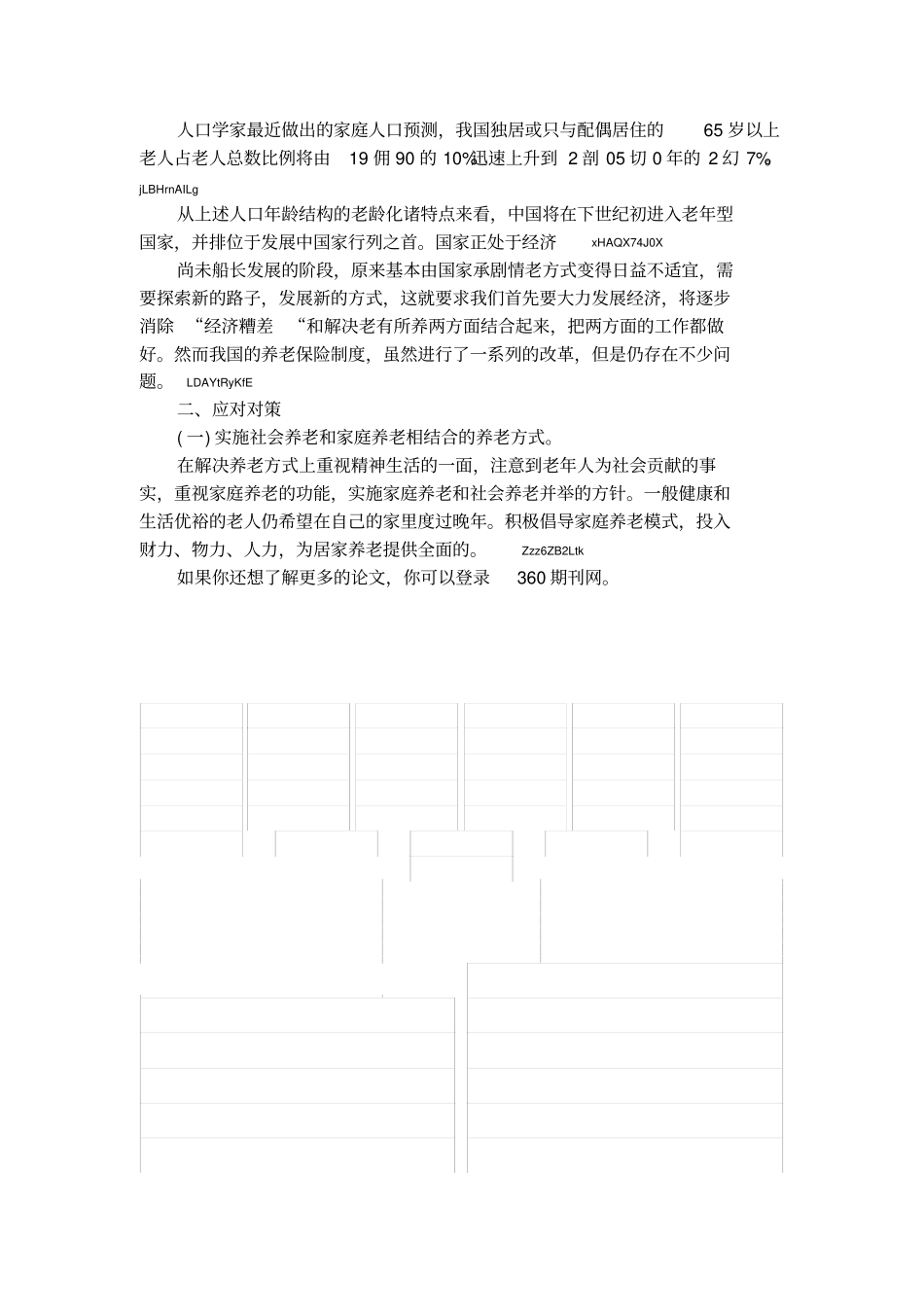 有关人口老龄化的论文_第2页
