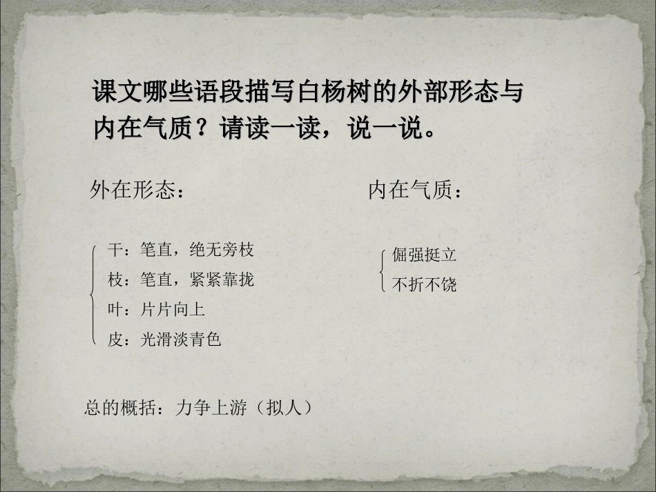 课件实战71-白杨礼赞_第3页