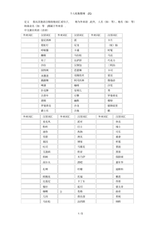 有意思的外来语英语日语等