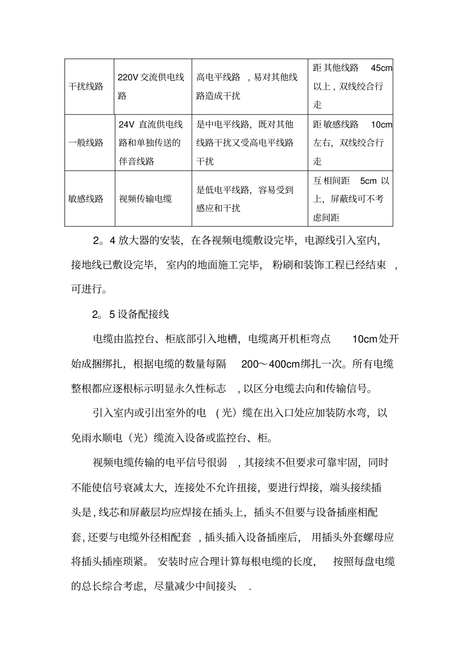有线电视系统施工方案_第2页