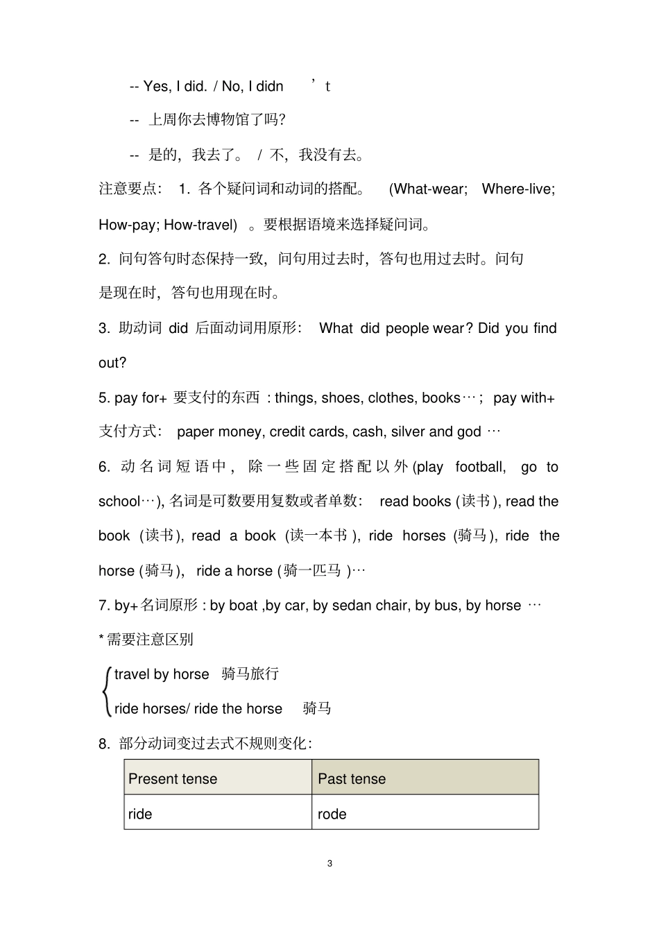 朗文4A-Chapter-4复习提要_第3页