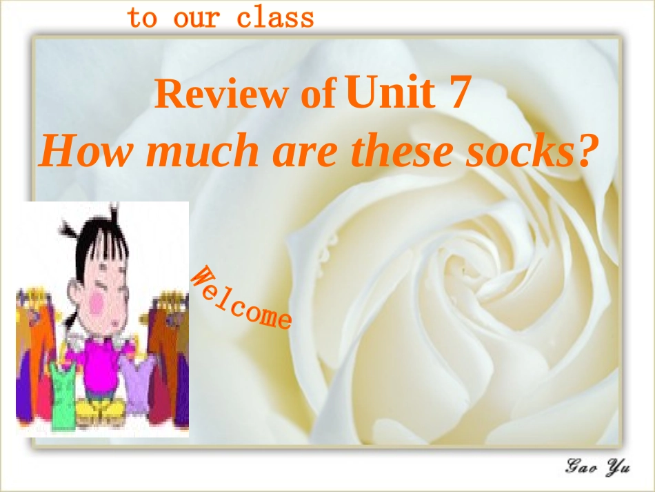 新目标英语七年级上unit7复习课课件_第1页