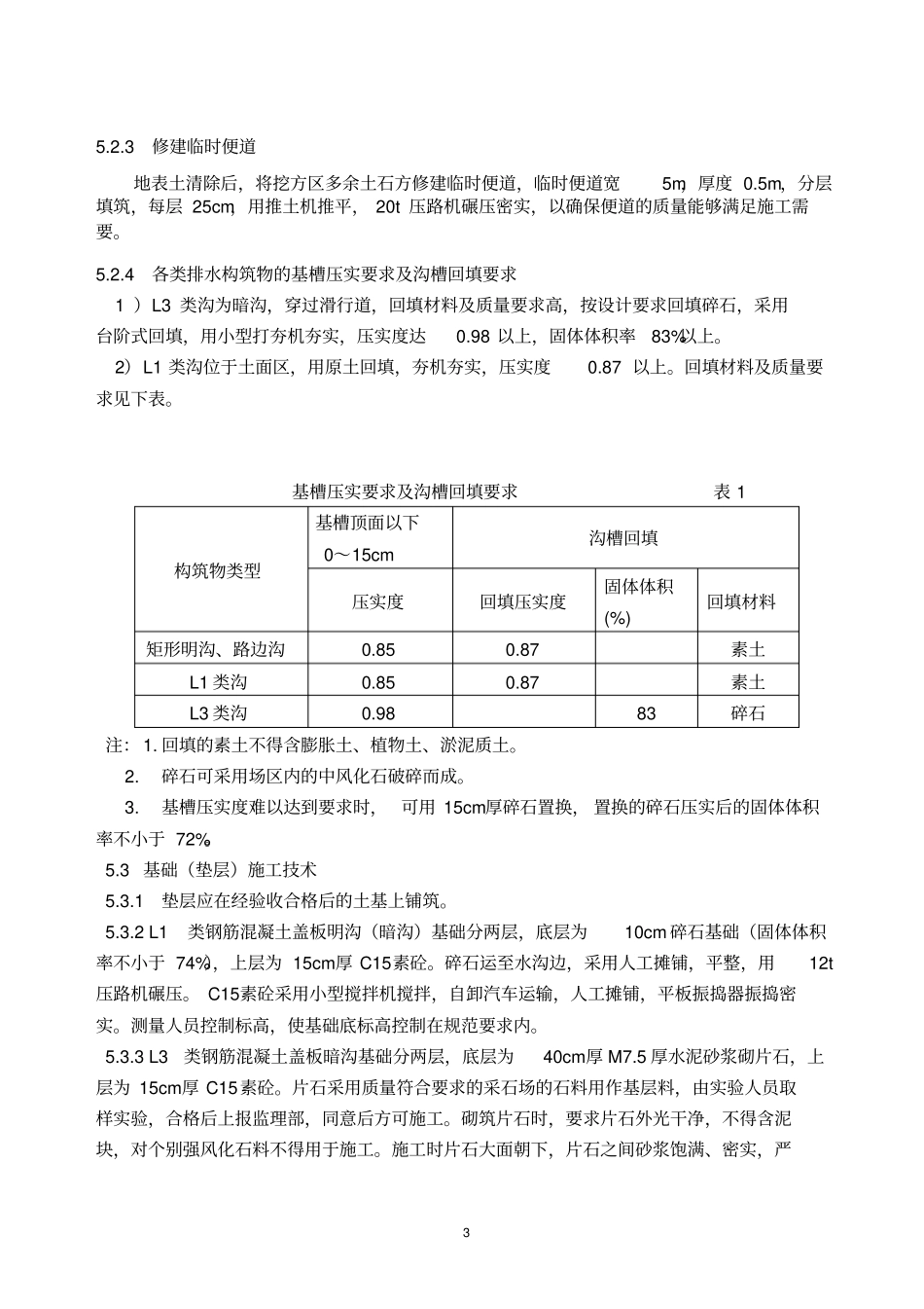 机场扩建排水沟施工方案_第3页