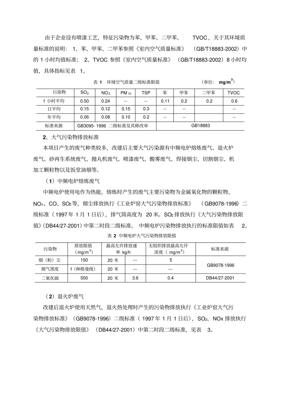 机床厂有限公司改建项目环境影响评价报告书_第2页