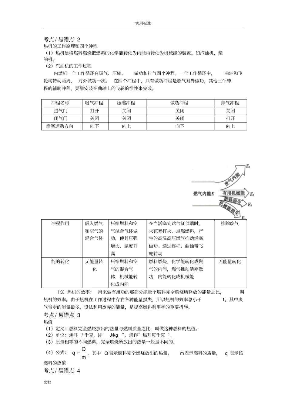 机械能与内能地相互转化以及热学计算_第2页